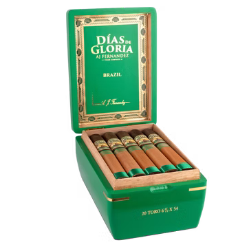 Días de Gloria Brazil cigar box