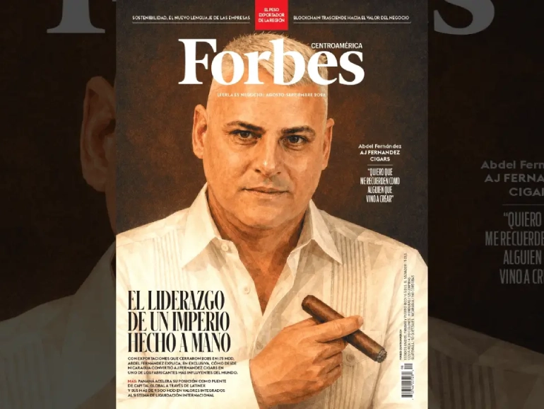 A.J. Fernandez Revista Forbes Centroamerica